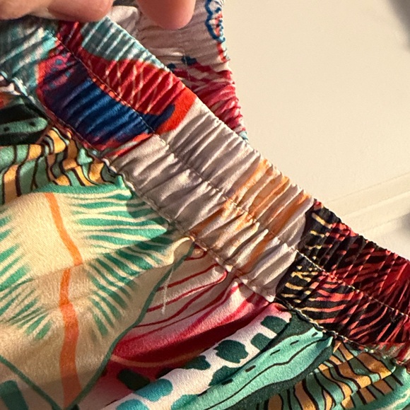 Rachel Zoe Vibrant Multicolor Fabric small - Picture 4 of 7